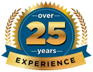 25 Years Experience Logo