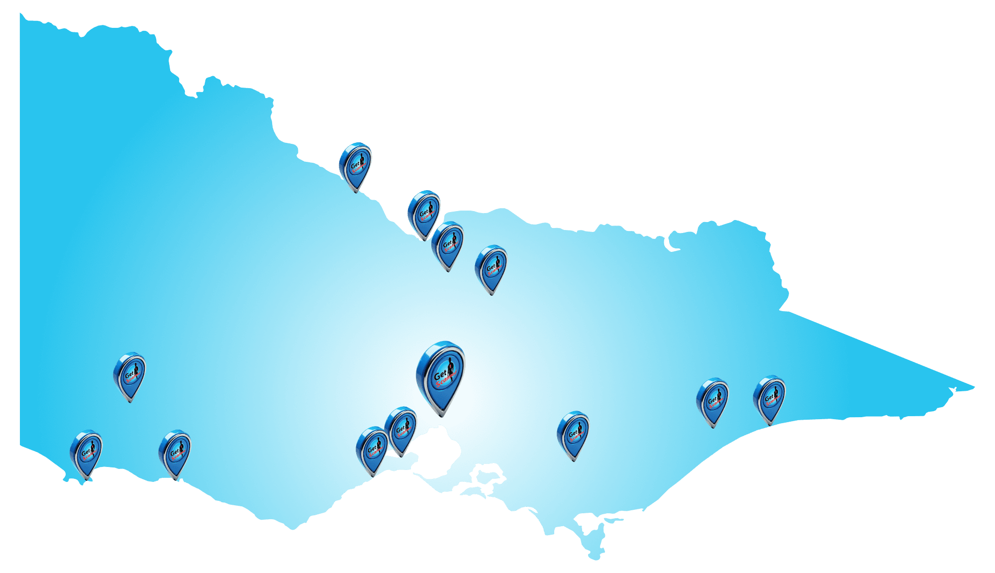 Get Scanned service locations across Melbourne and Regional Victoria